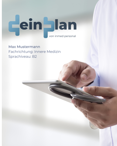 Max Mustermann Fachrichtung Innere Medizin und Kardiologie Aktuelles Sprachniveau B2 (6) Max Mustermann Fachrichtung Innere Medizin und Kardiologie Aktuelles Sprachniveau B2 (6)